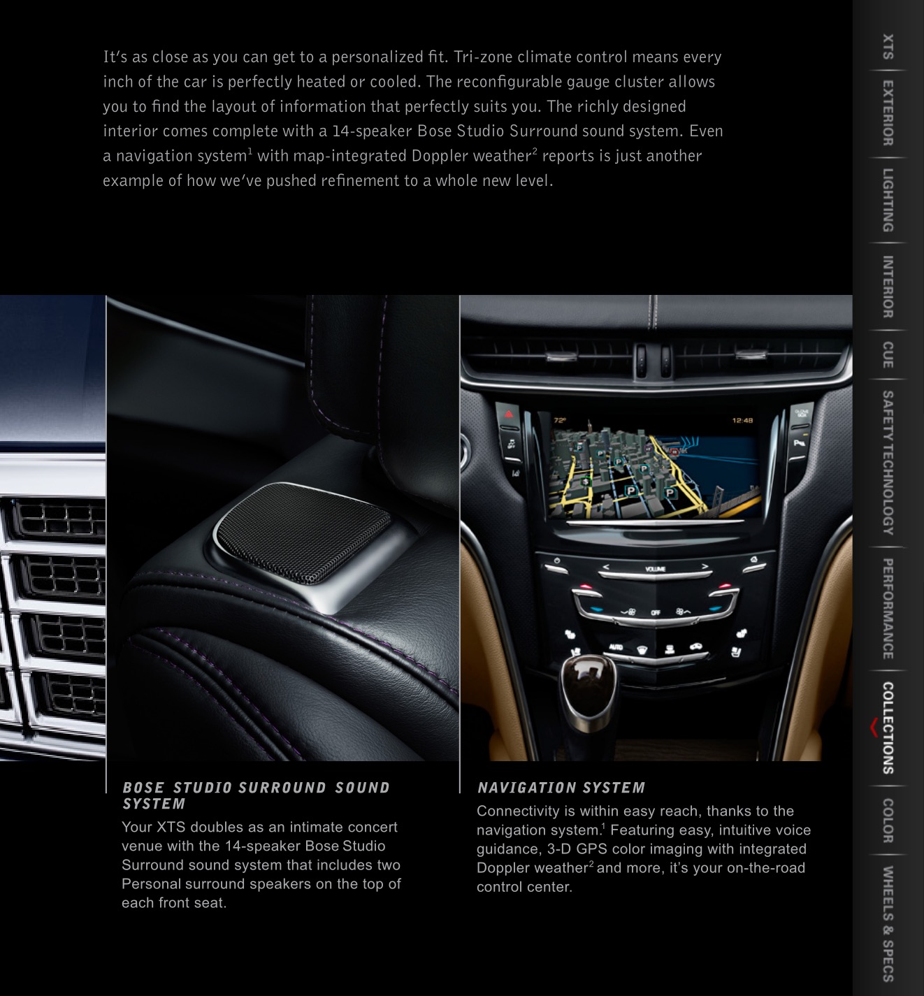 2013 Cadillac XTS Brochure Page 64